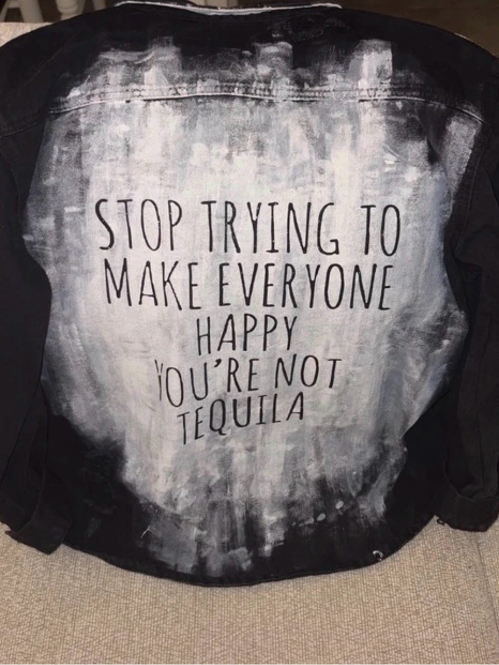 Hand painted jacket (wren+glory lookalike)
